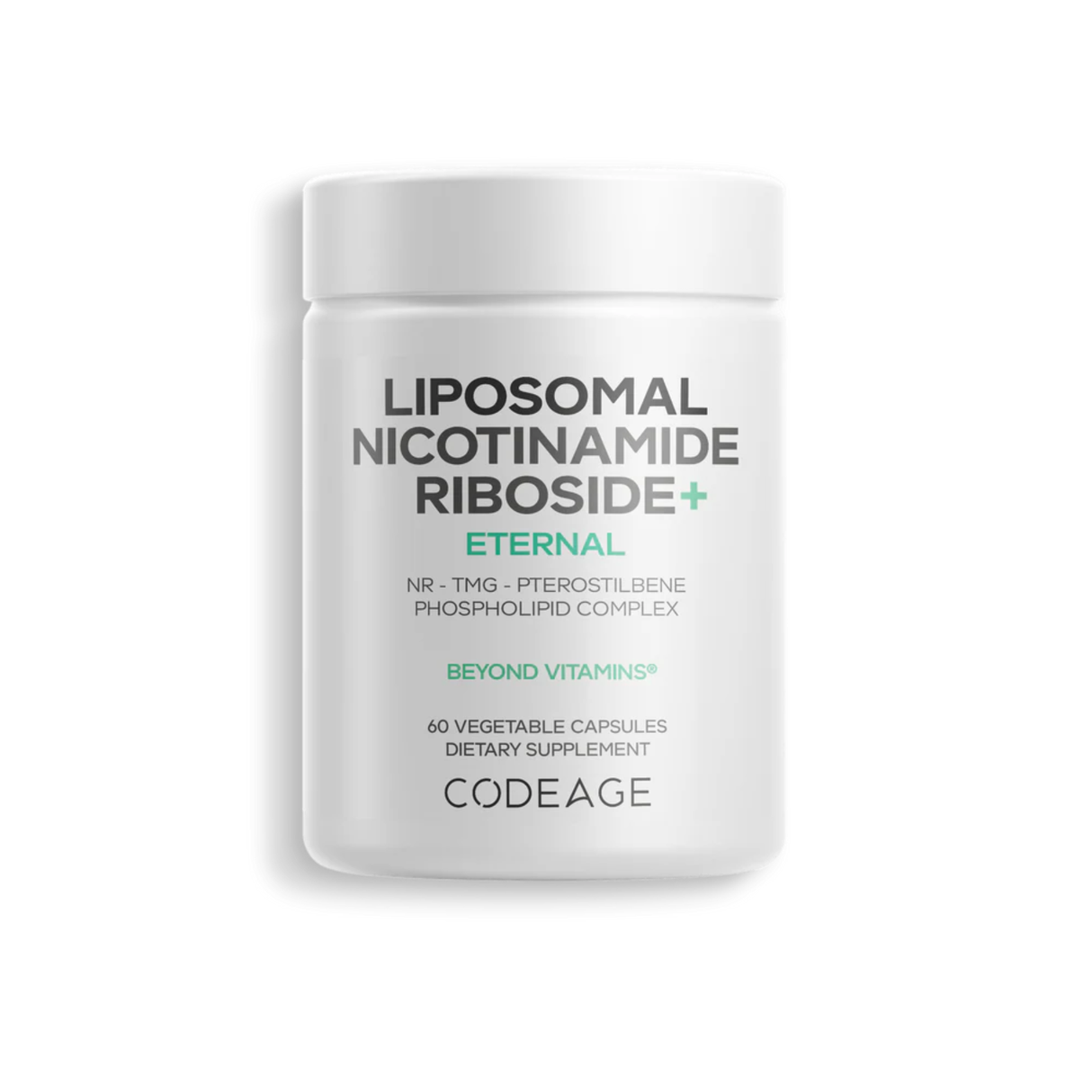 Codeage, Liposomal Nicotinamide Riboside+ 60 Vegetable Capsules