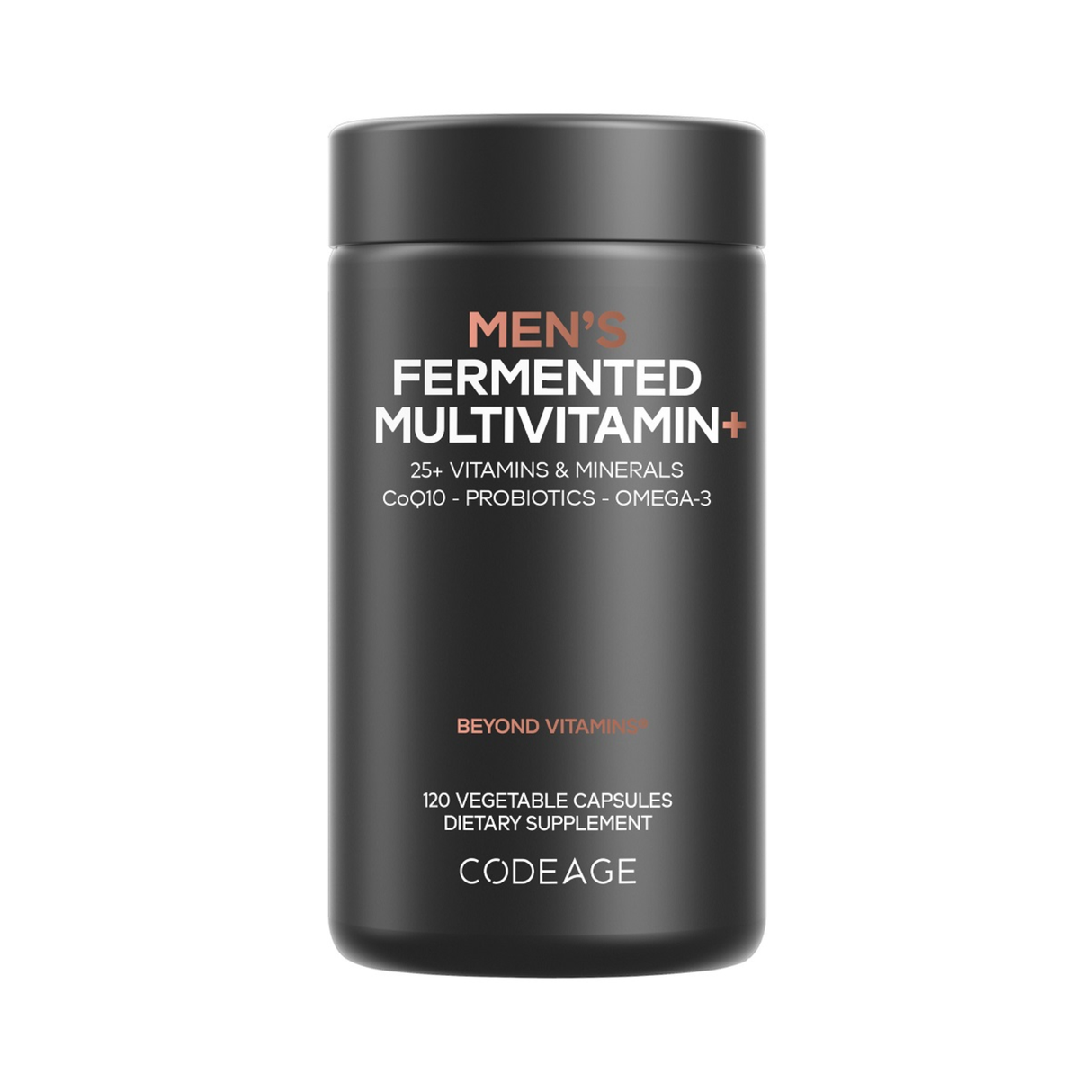Codeage Men's Fermented Multivitamin 120 Vegetable Capsules