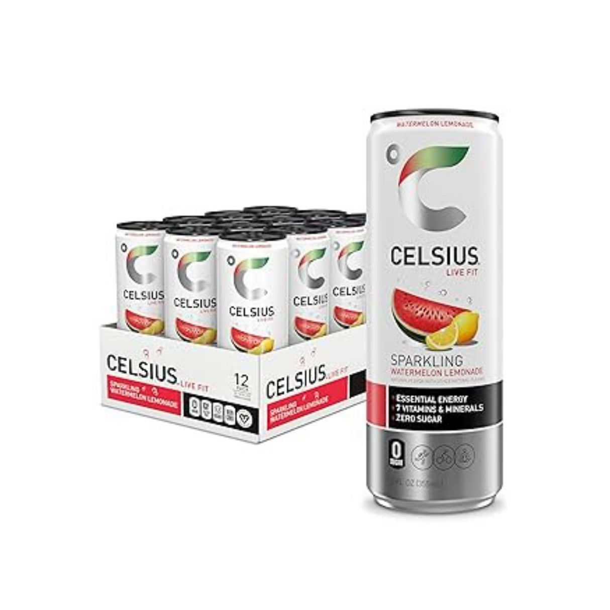 Celsius Rtd Sparkling Pre Workout Thermogenic Energy Drink 355ml Box of 12