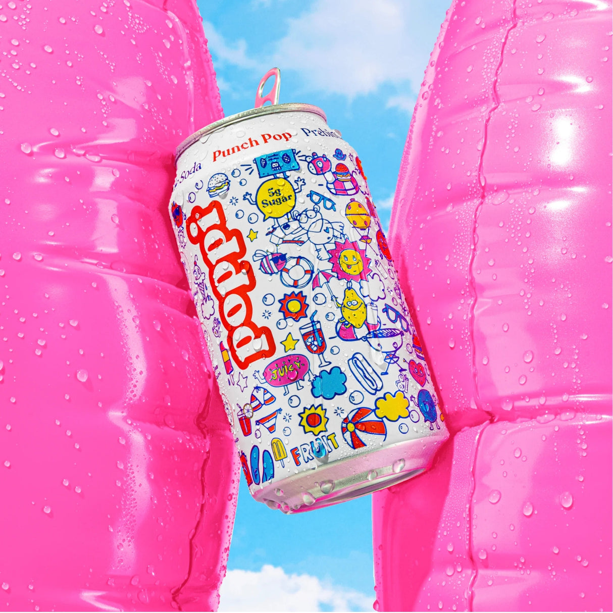 Poppi Punch Pop Prebiotic Soda (355ml)