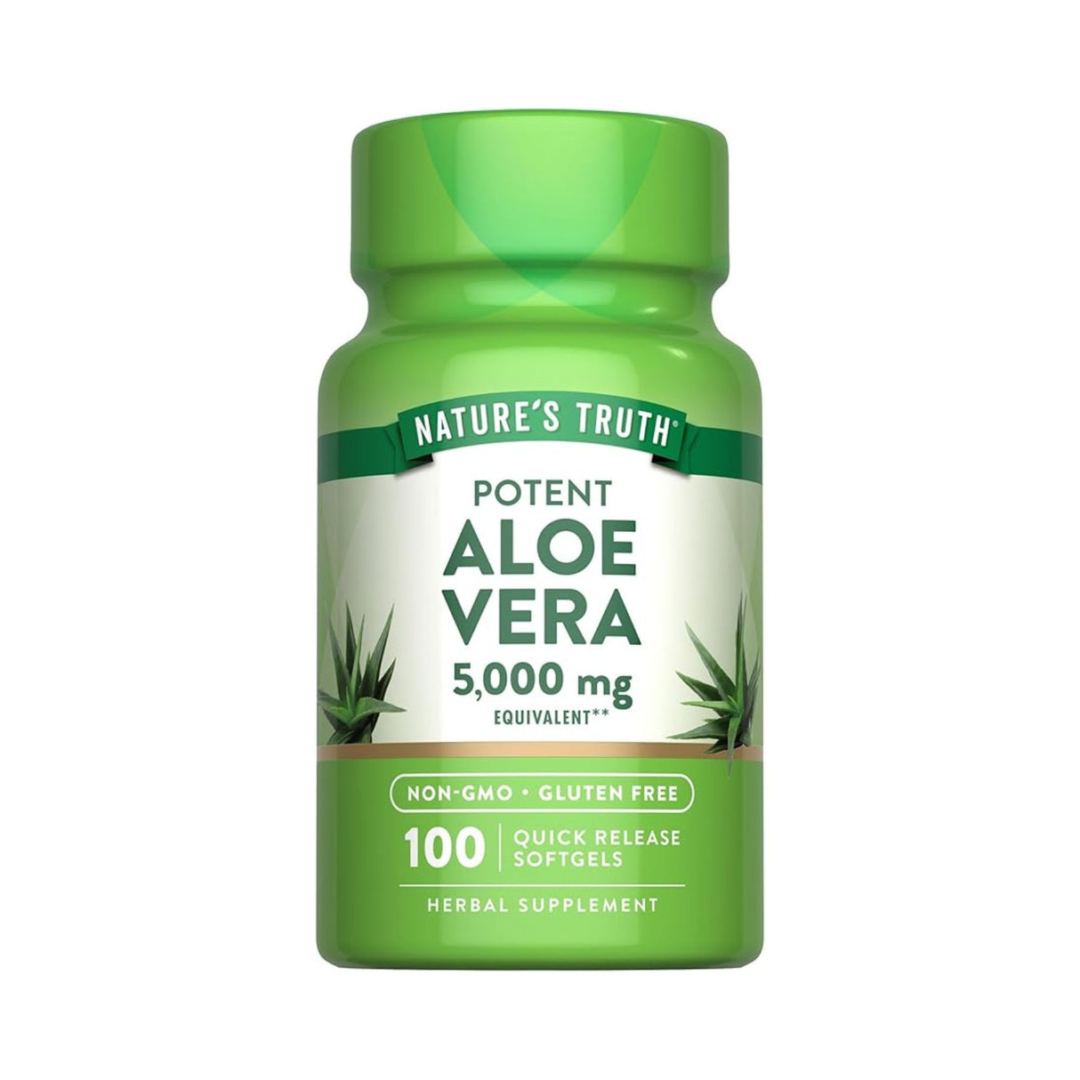 Nature’s Truth Aloe Vera – 5,000 mg