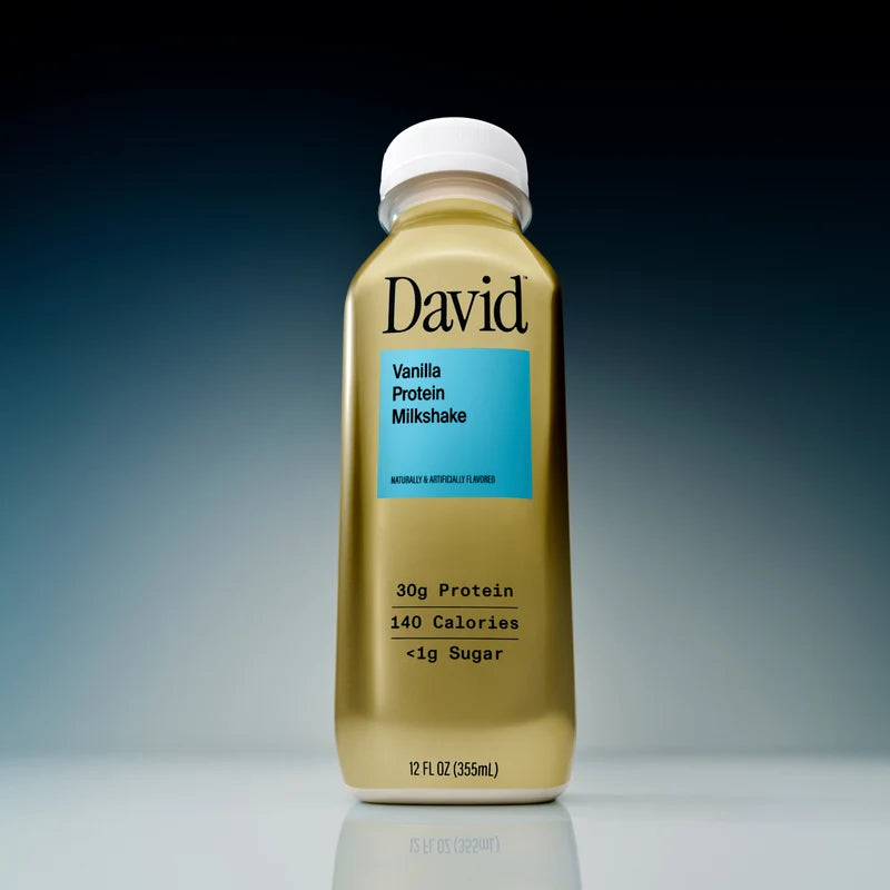 David Vanilla Protein Milkshake