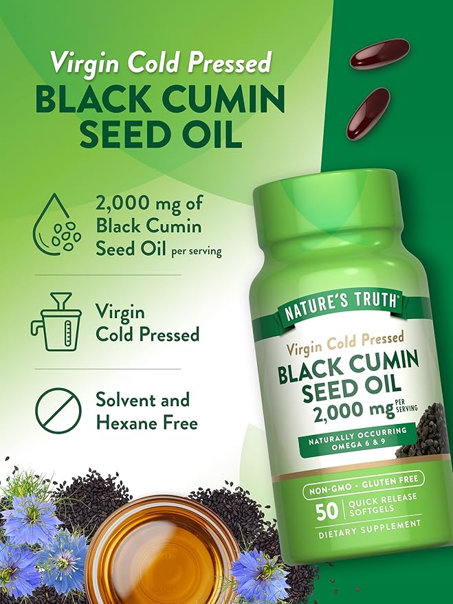 Natures Truth Black Seed Oil 50SG