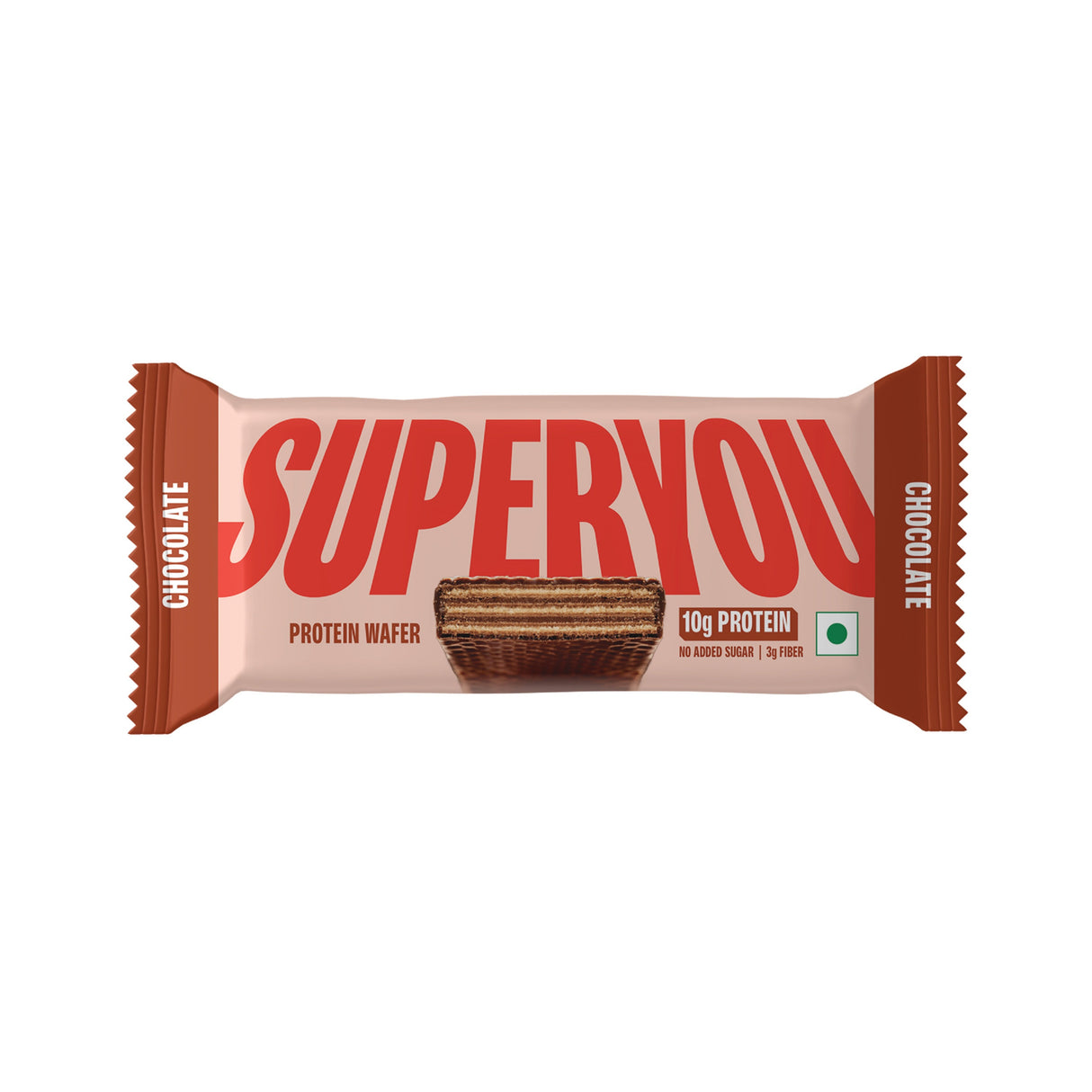 Super You Protein Wafer Crispy, Delicious Snack with 10g Protein