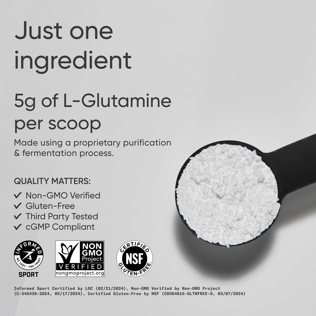 Sports Research L-Glutamine (60 servings) - 300g