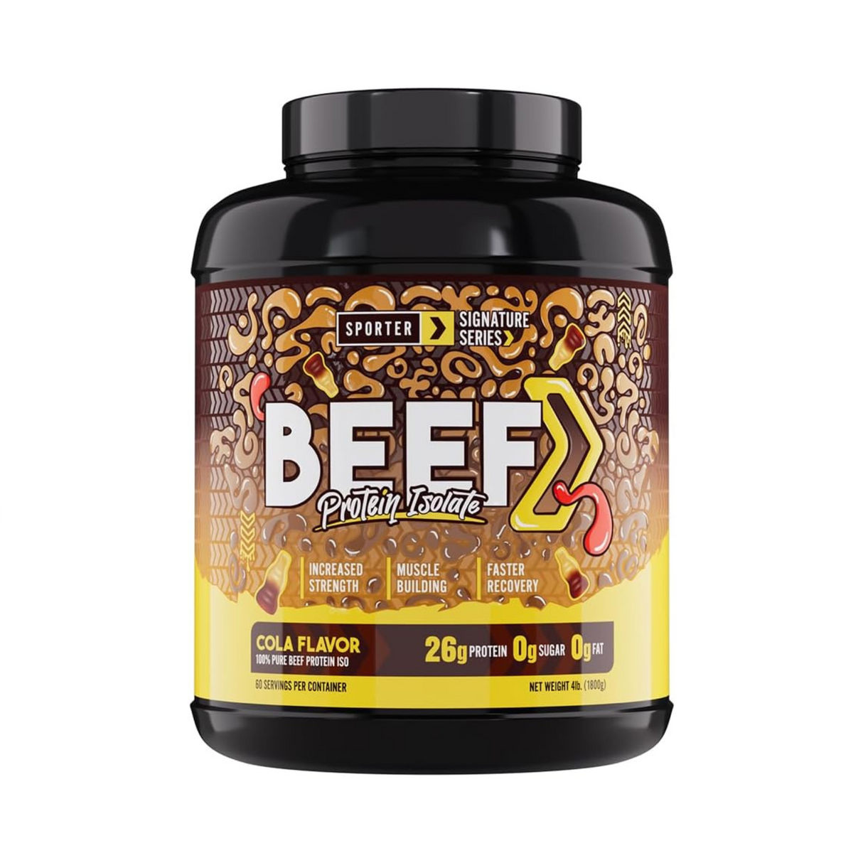 Sporter Beef Protein Isolate Cola 4 lb