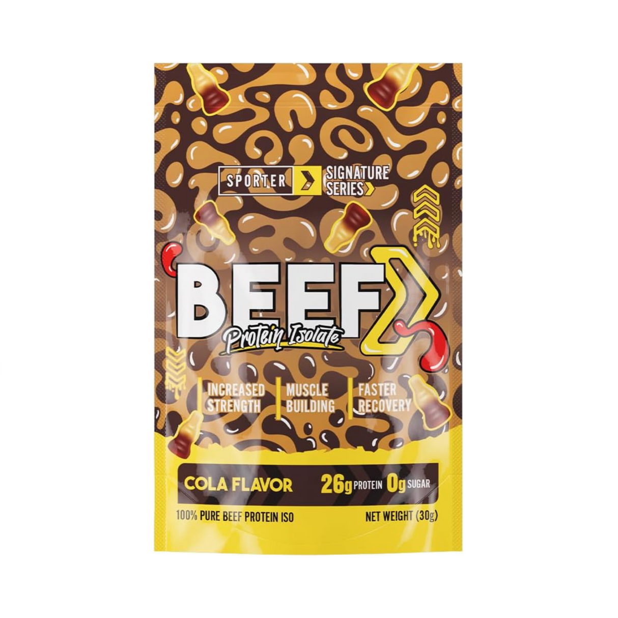 Sporter Beef Protein Isolate Cola 30g