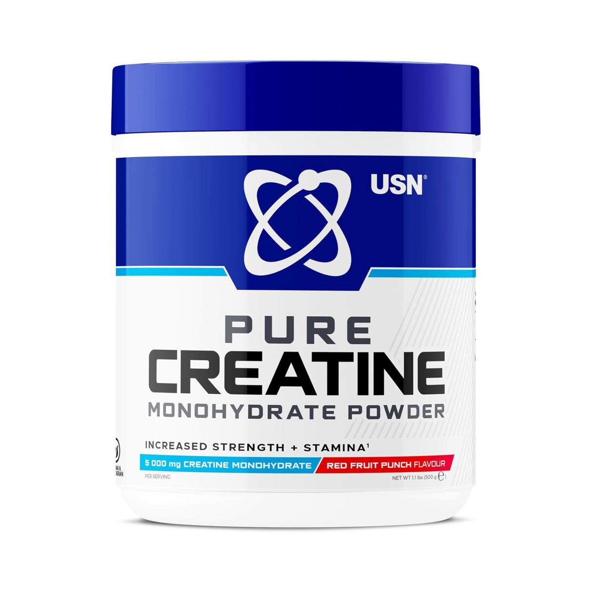 USN Creatine Monohydrate – Red Fruit Punch (500 g)