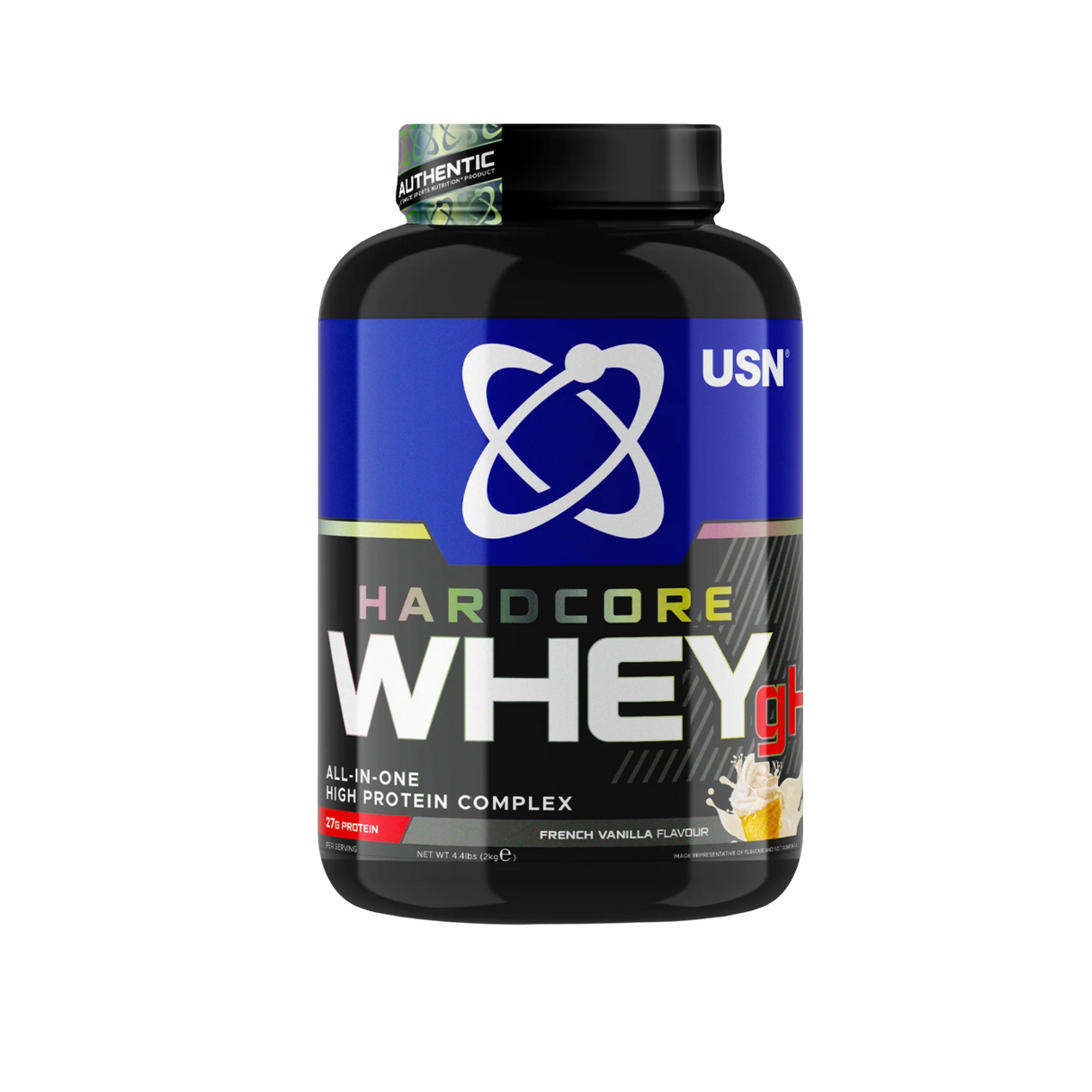 USN Hardcore Whey GH Vanilla 1.8 kg