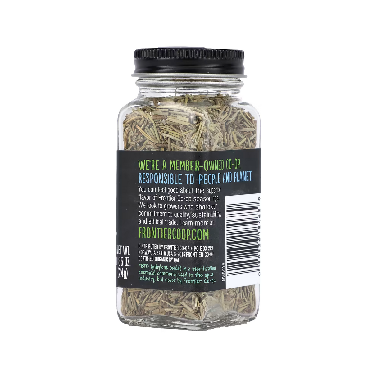 Frontier Co-Op Organic Rosemary Leaf Whole 24 g
