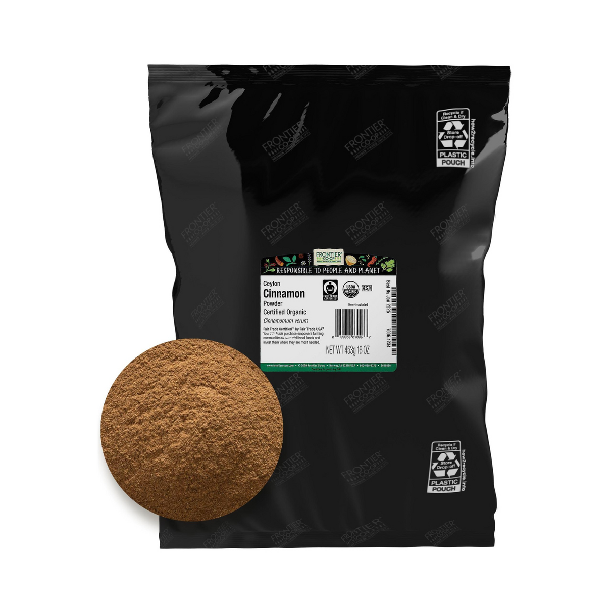 Frontier Co-op Cinnamon Powder 453 g