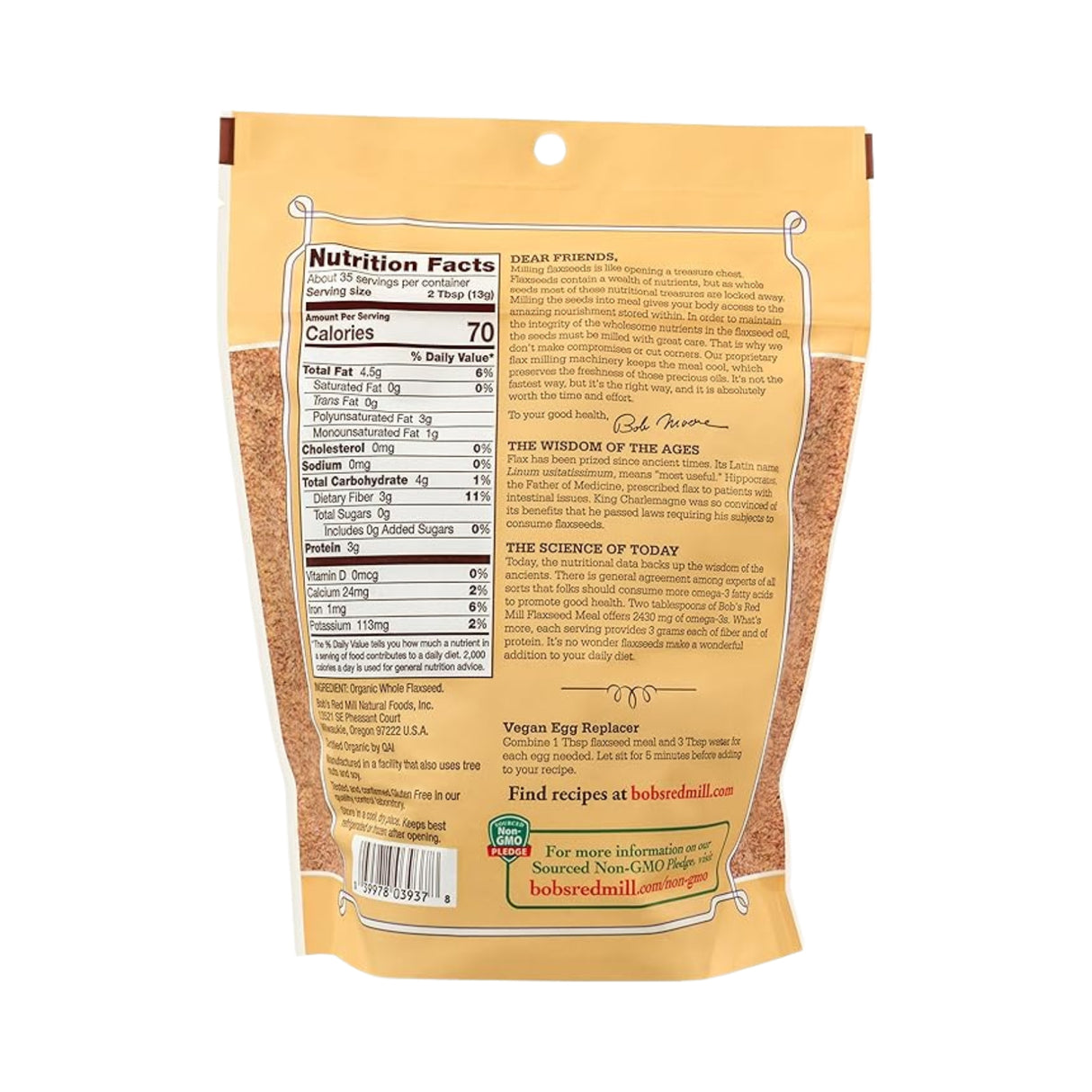 Bob’s Red Mill Flaxseed Meal 453g
