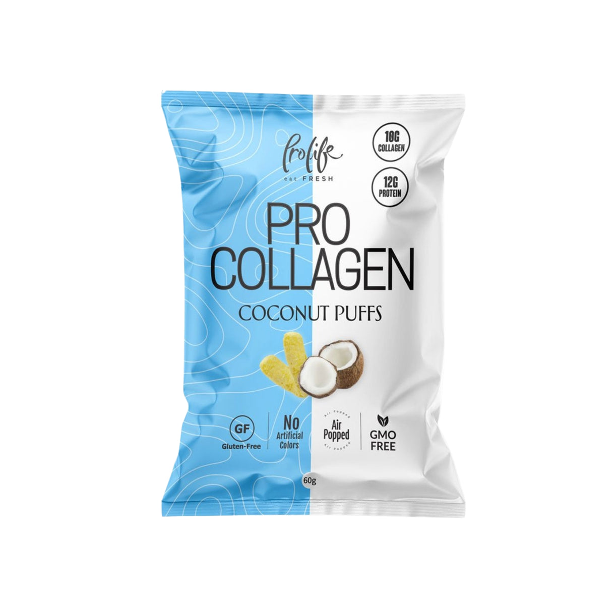 Pro Puffs Collagen Coconut Puffs 60 g