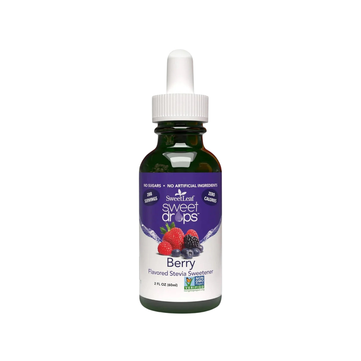 Sweet Leaf Berry Stevia Drops 2 oz