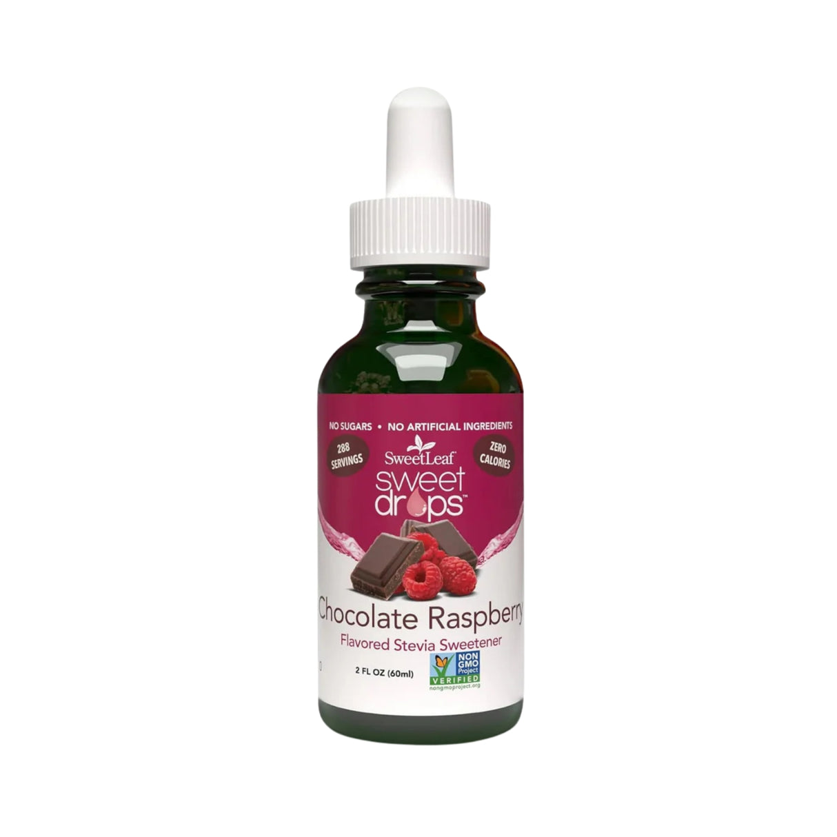 Sweet Leaf Chocolate Raspberry Stevia Drops 2 oz