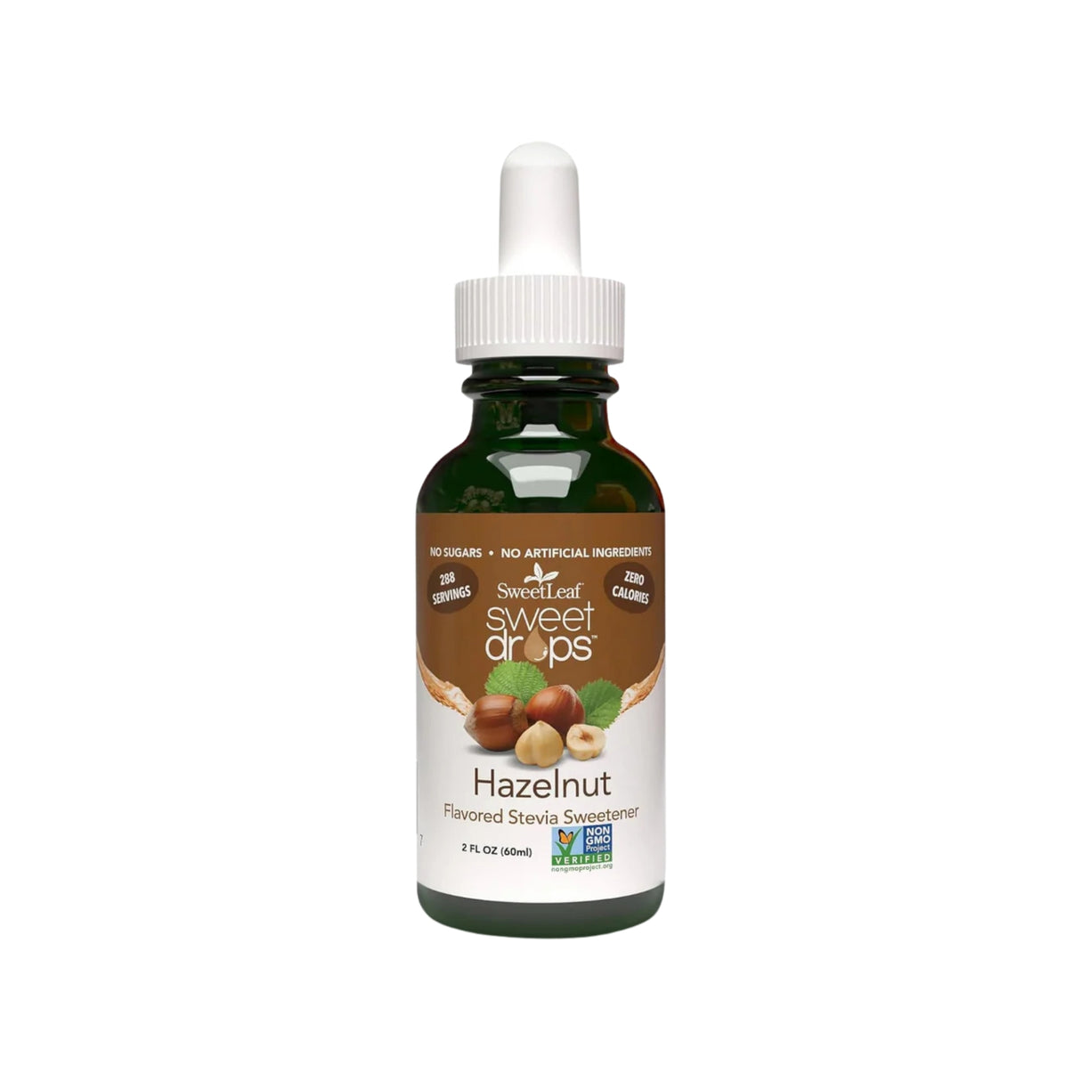 Sweet Leaf Hazelnut Stevia Drops 2 oz