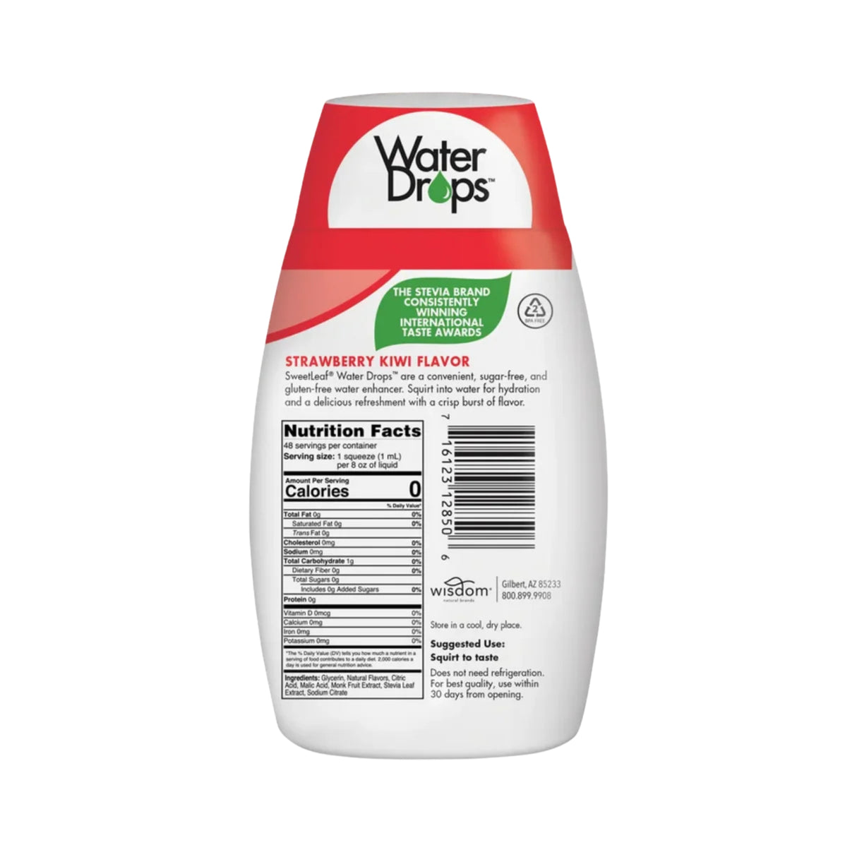 Sweet Leaf Strawberry Kiwi Stevia Drops 1.7 oz