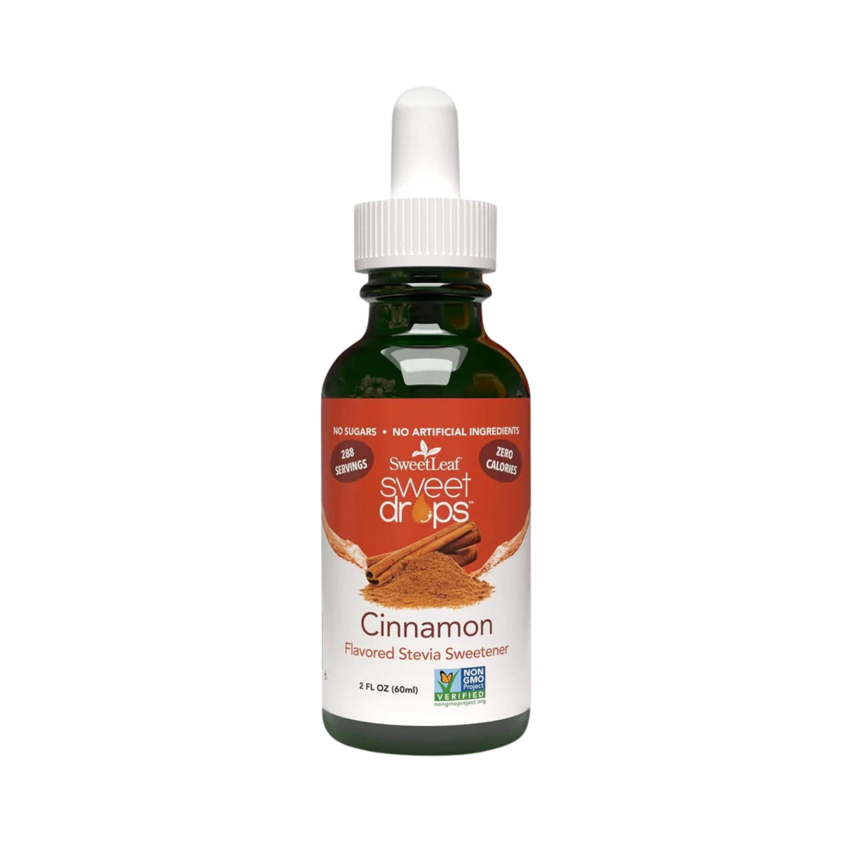 Sweet Leaf Cinnamon Stevia Drops 2 oz