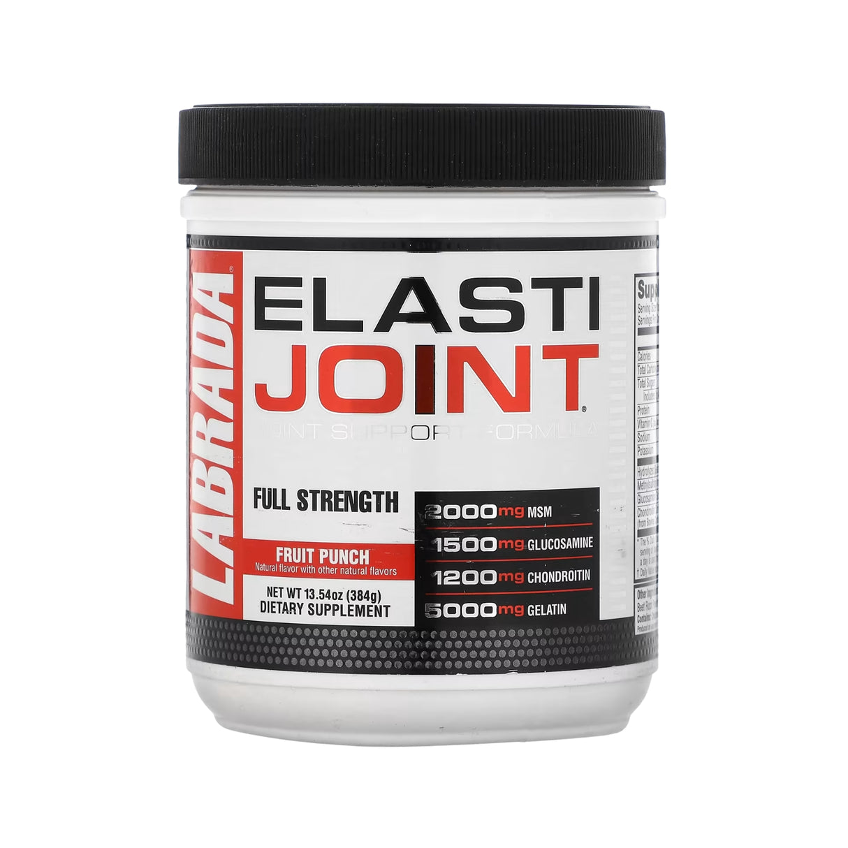 Labrada ElastiJoint Joint Support Formula Fruit Punch Flavor 384g