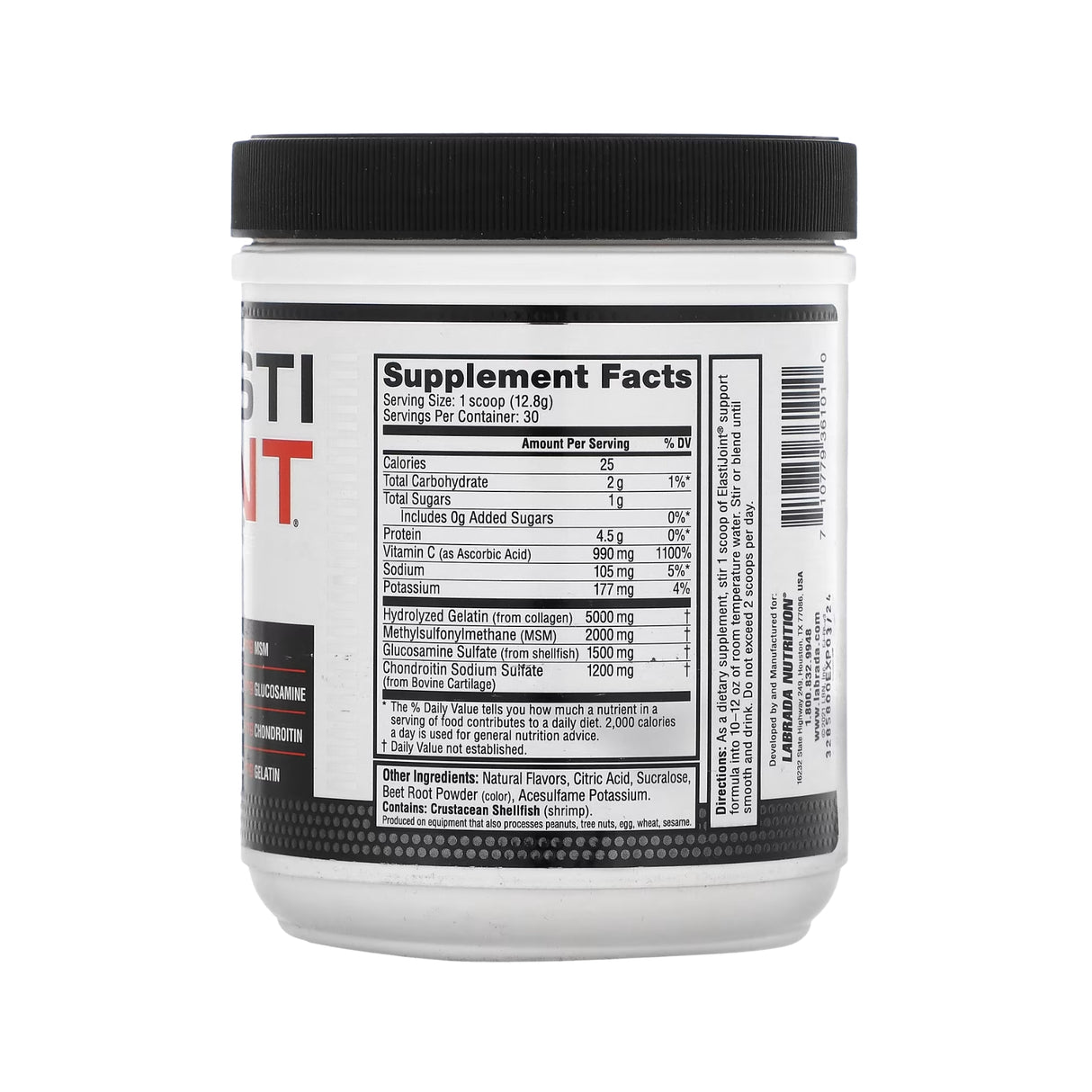 Labrada ElastiJoint Joint Support Formula Fruit Punch Flavor 384g