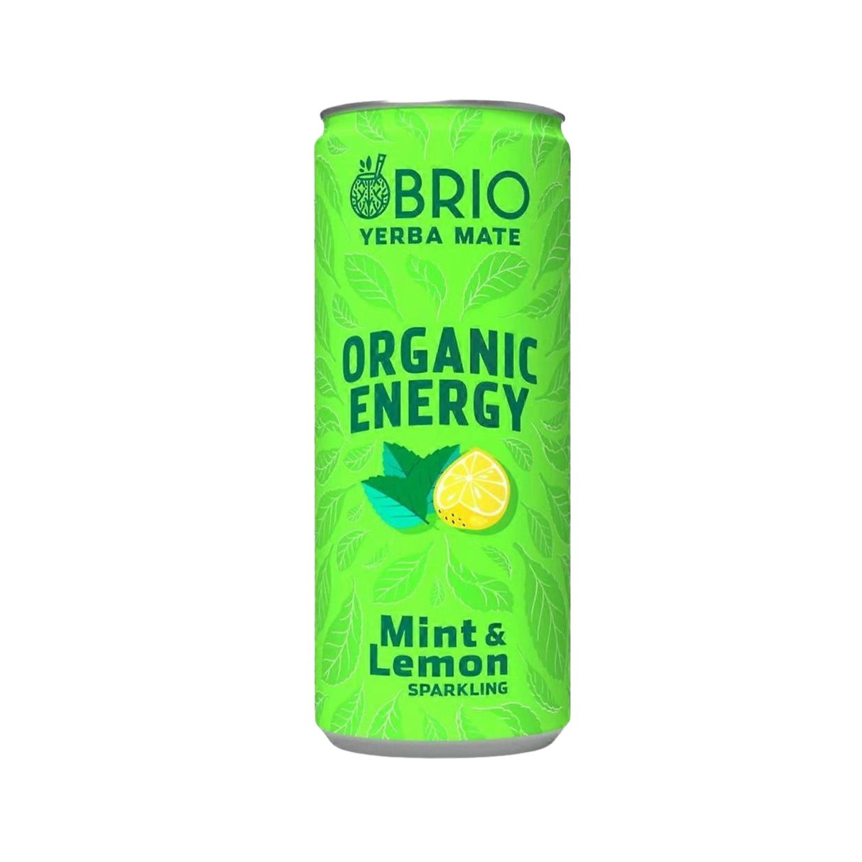 Brio Organic Energy Mint & Lemon Sparkling Drink 250ml