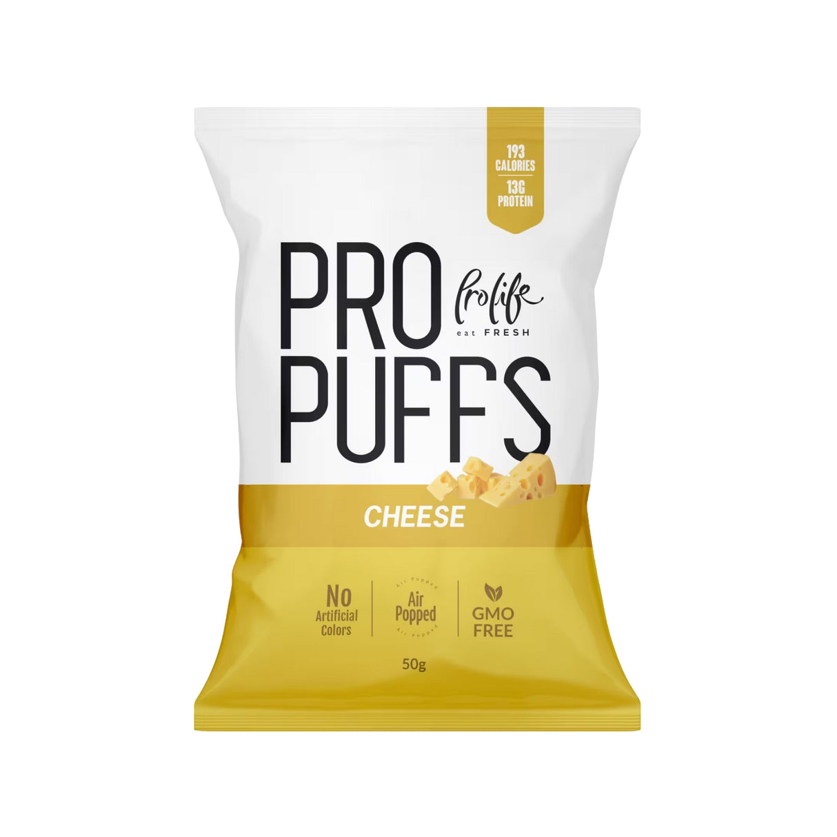 Pro Puffs Cheese Flavour 50g