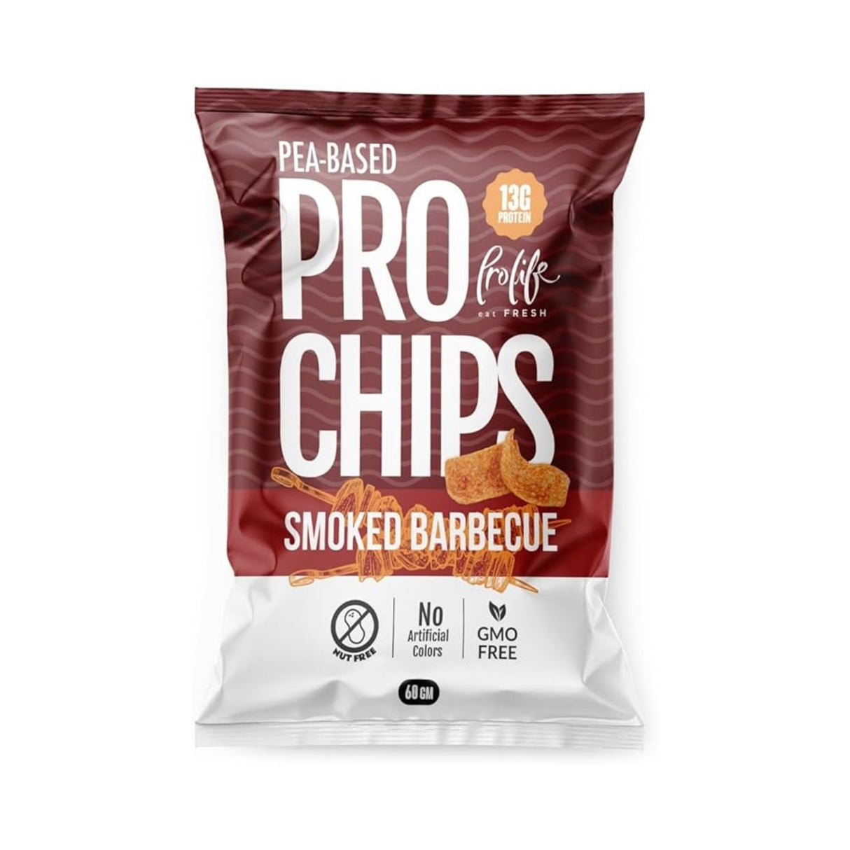 Pro Puffs Chip Smoked Barbecue 60 g