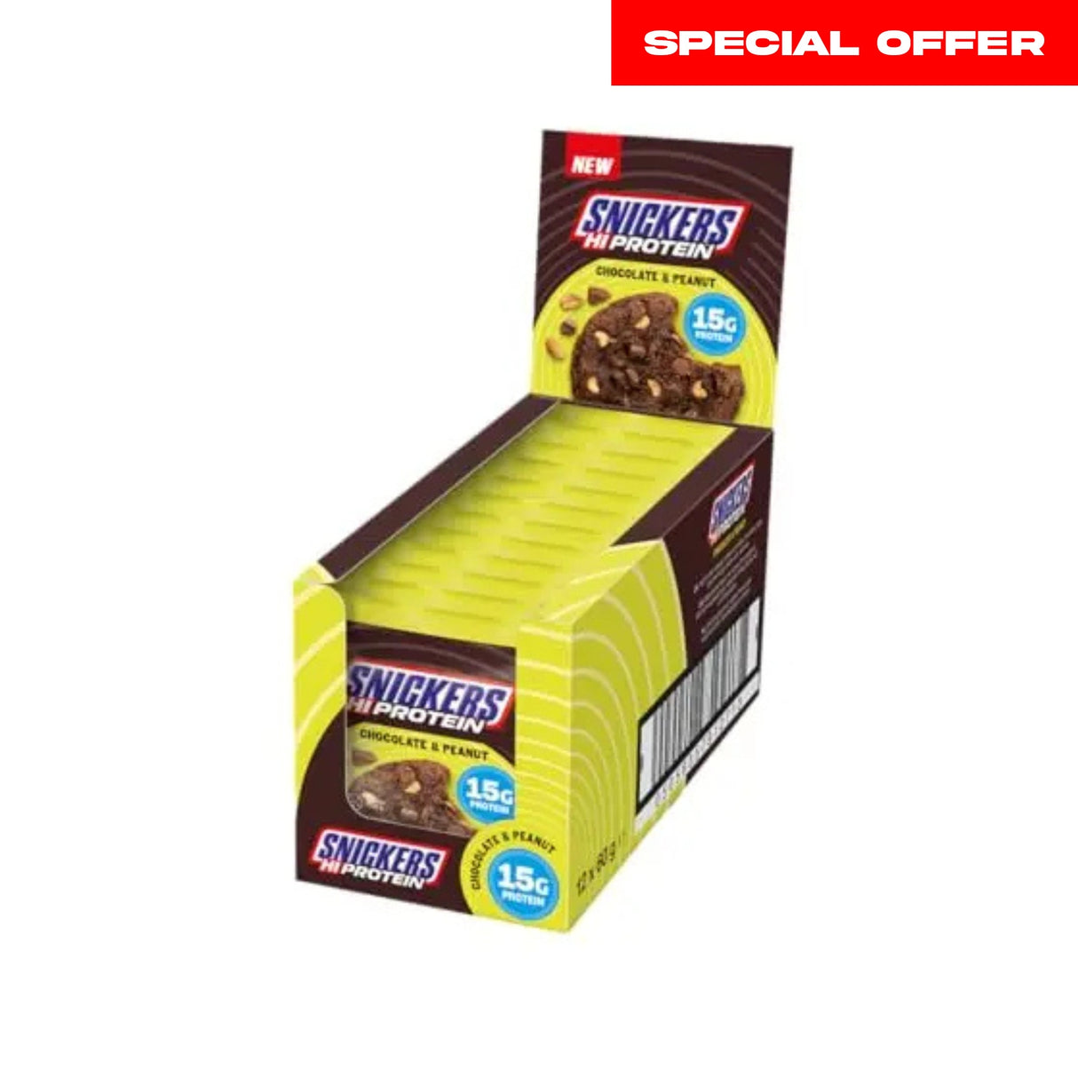 SNICKERS HI PROTEIN COOKIE CHOCOLATE & PEANUT