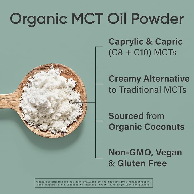 Sport Research Organic MCT Oil Powder Unflavored 300 g