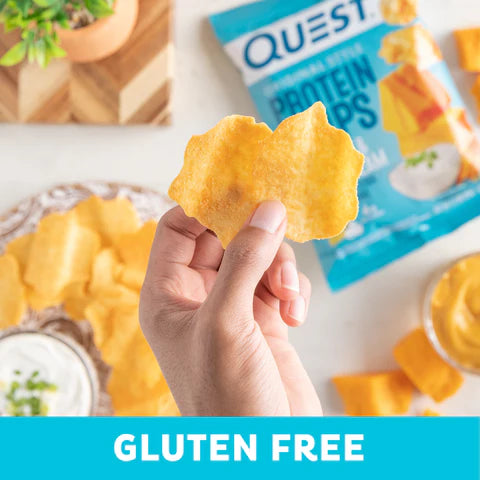 QUEST CHEDDAR & SOUR CREAM ORIGINAL STYLE PROTEIN CHIPS - Klouds