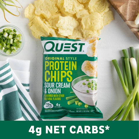 QUEST SOUR CREAM & ONION ORIGINAL STYLE PROTEIN CHIPS - Klouds