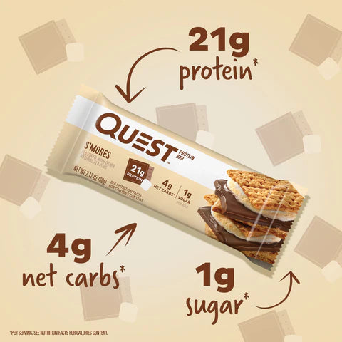 QUEST S'MORES PROTEIN BAR