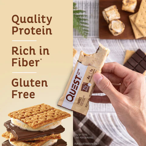 QUEST S'MORES PROTEIN BAR