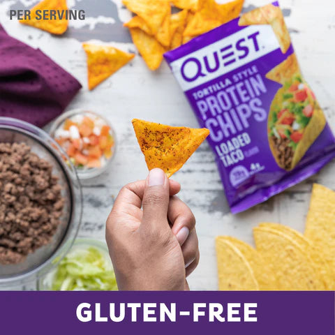 QUEST LOADED TACO TORTILLA STYLE PROTEIN CHIPS