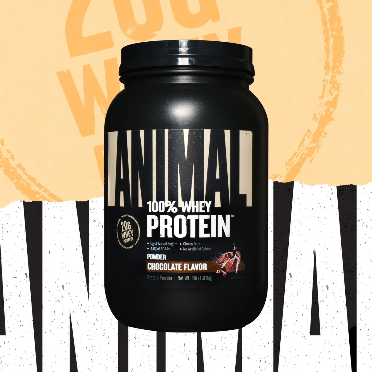 Universal Nutrition Animal 100% Whey Protein 4LB