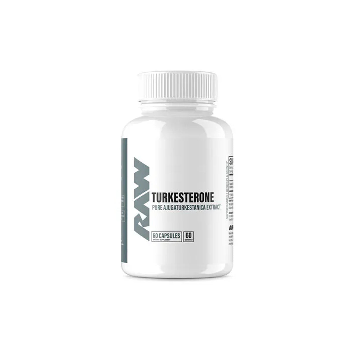 Raw Nutrition - Turkesterone Muscle Support & Recovery 60 Caps