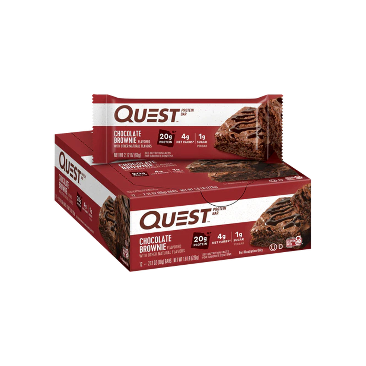 Quest Chocolate Brownie Protein Bar