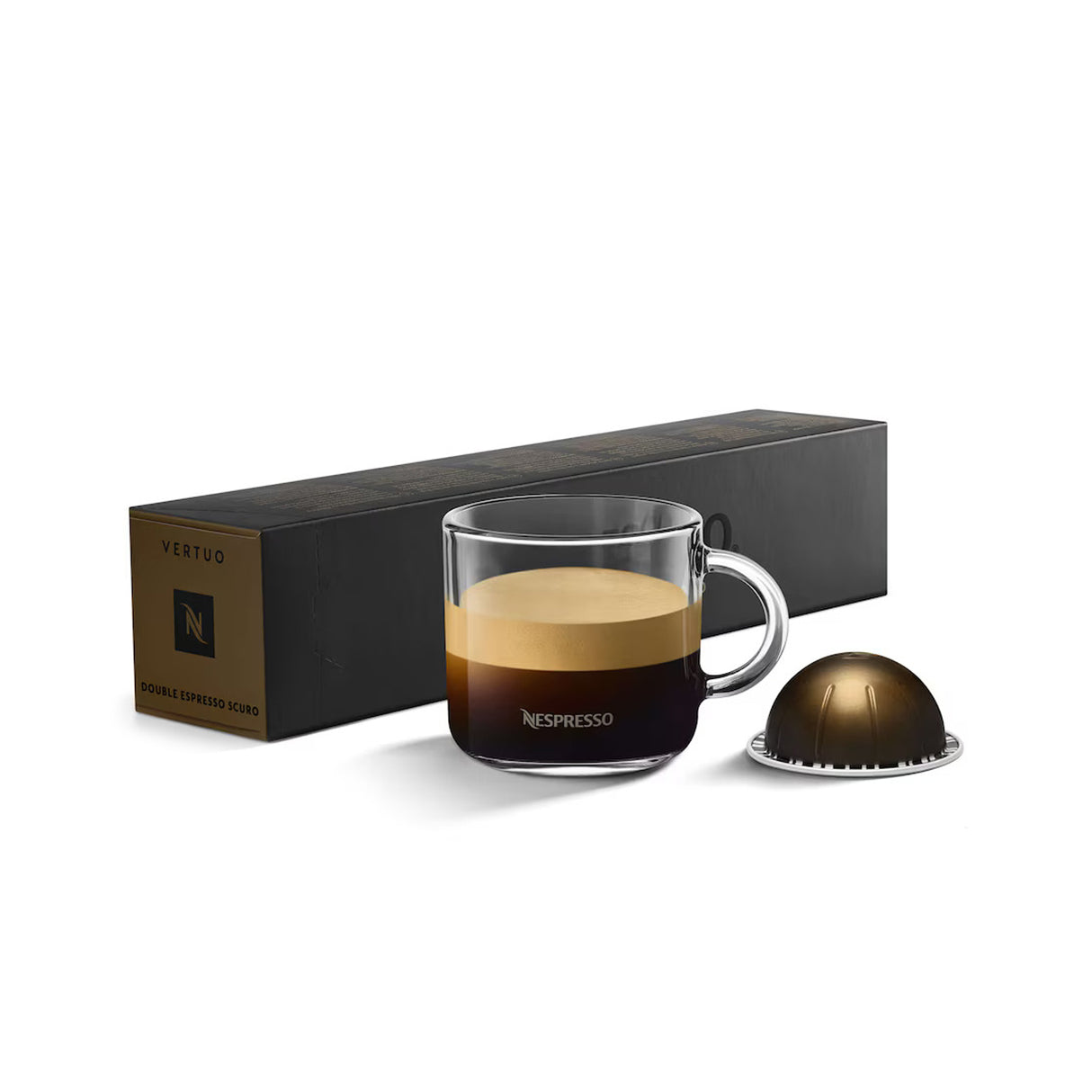 Nespresso Vertuo Double Espresso Scuro Coffee Pods (100g)