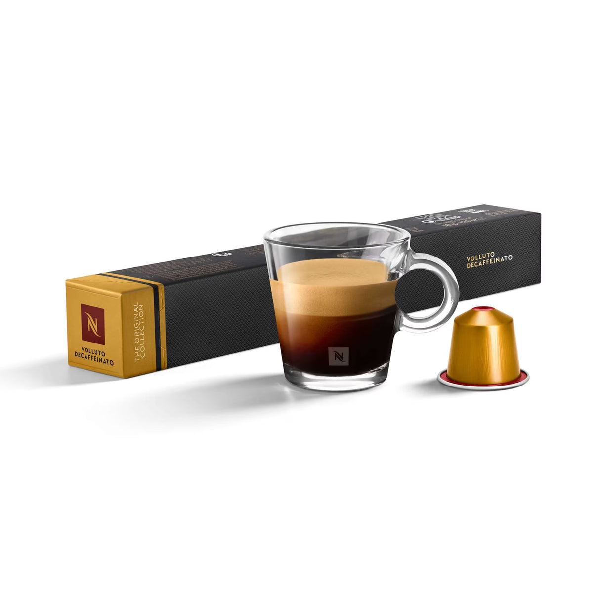 Nespresso Volluto Decaffeinato Coffee Capsules (49g)