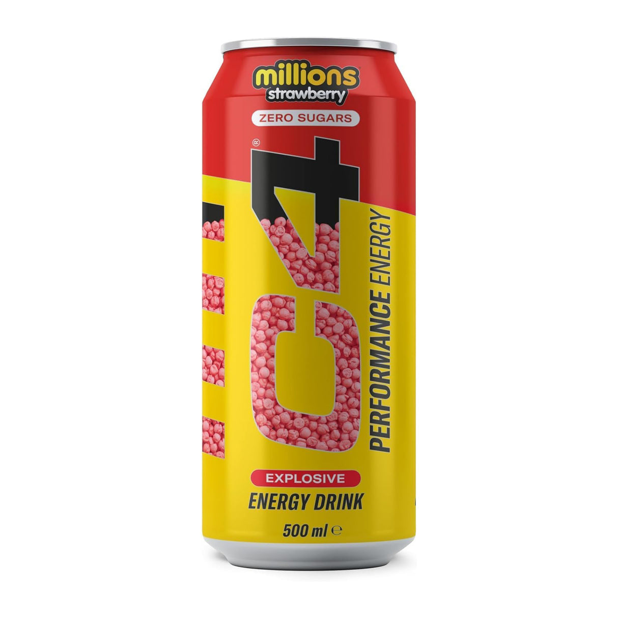 Cellucor C4 Performance Energy Drink - Millions Strawberry 500ml