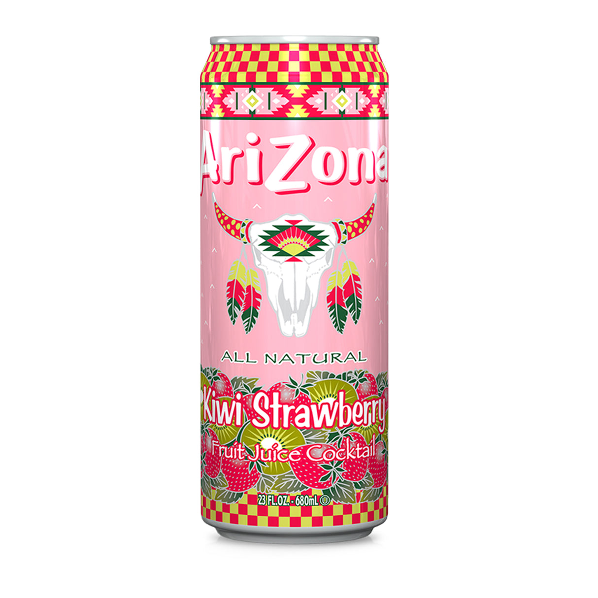 AriZona Fruit Cocktail with Kiwi and Strawberry flavors 23 Fl Oz