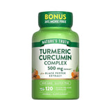 Nature's Truth Turmeric Curcumin Complex 500 mg – 120 Quick-Release Capsules