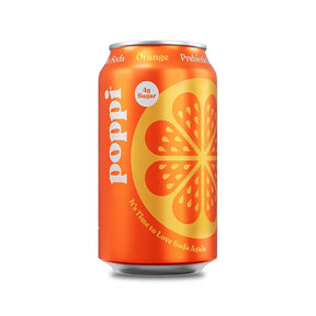 Poppi Orange Prebiotic Soda (355ml) - Klouds