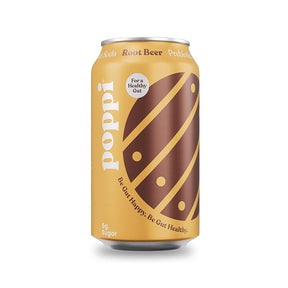Poppi Root Beer Prebiotic Soda (355ml) - Klouds