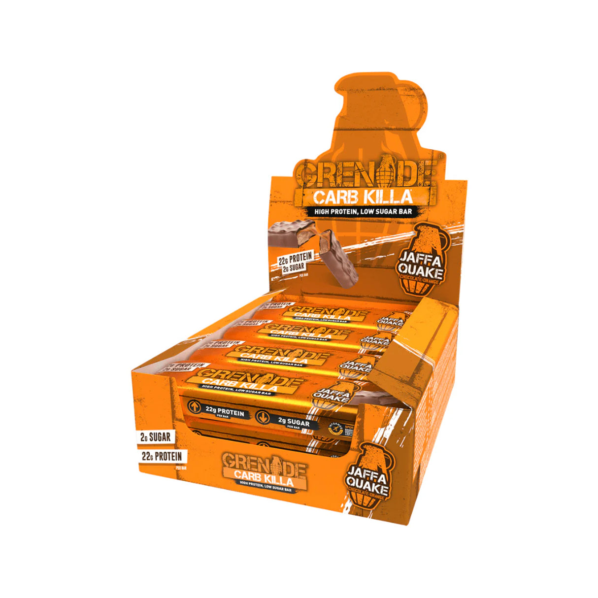 GRENADE CARB KILLA PROTEIN BAR JAFFA QUAKE