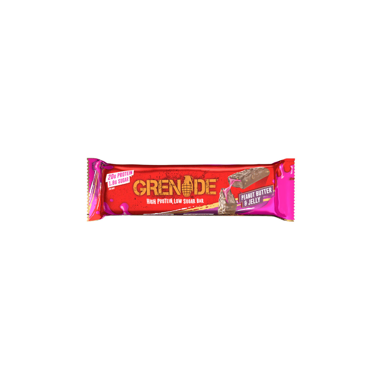 GRENADE CARB KILLA PROTEIN BAR PEANUT BUTTER & JELLY