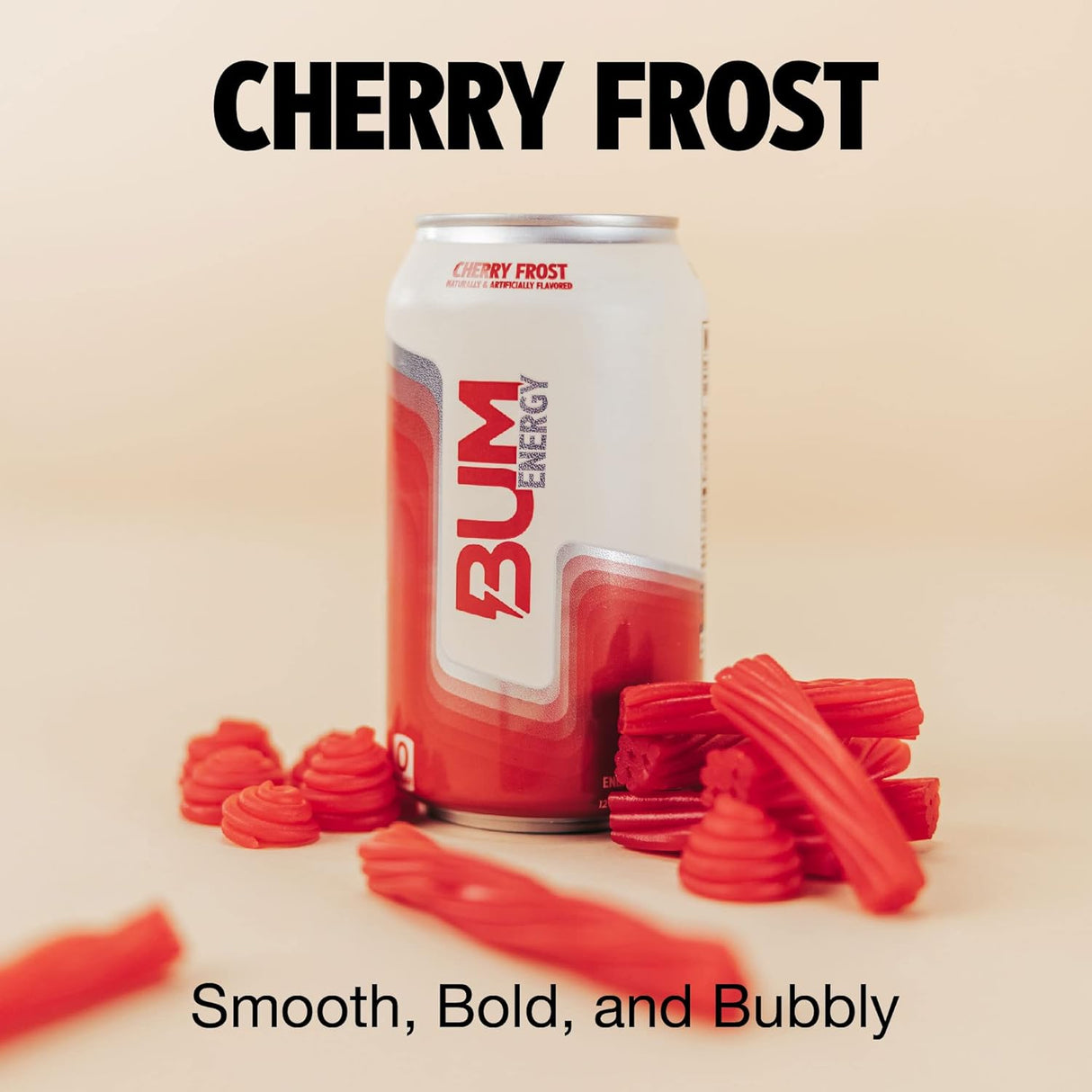 Raw Nutrition Bum Energy Drink - Cherry Frost