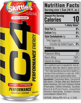 Cellucor C4 Performance Energy Drink Skittles 473ml