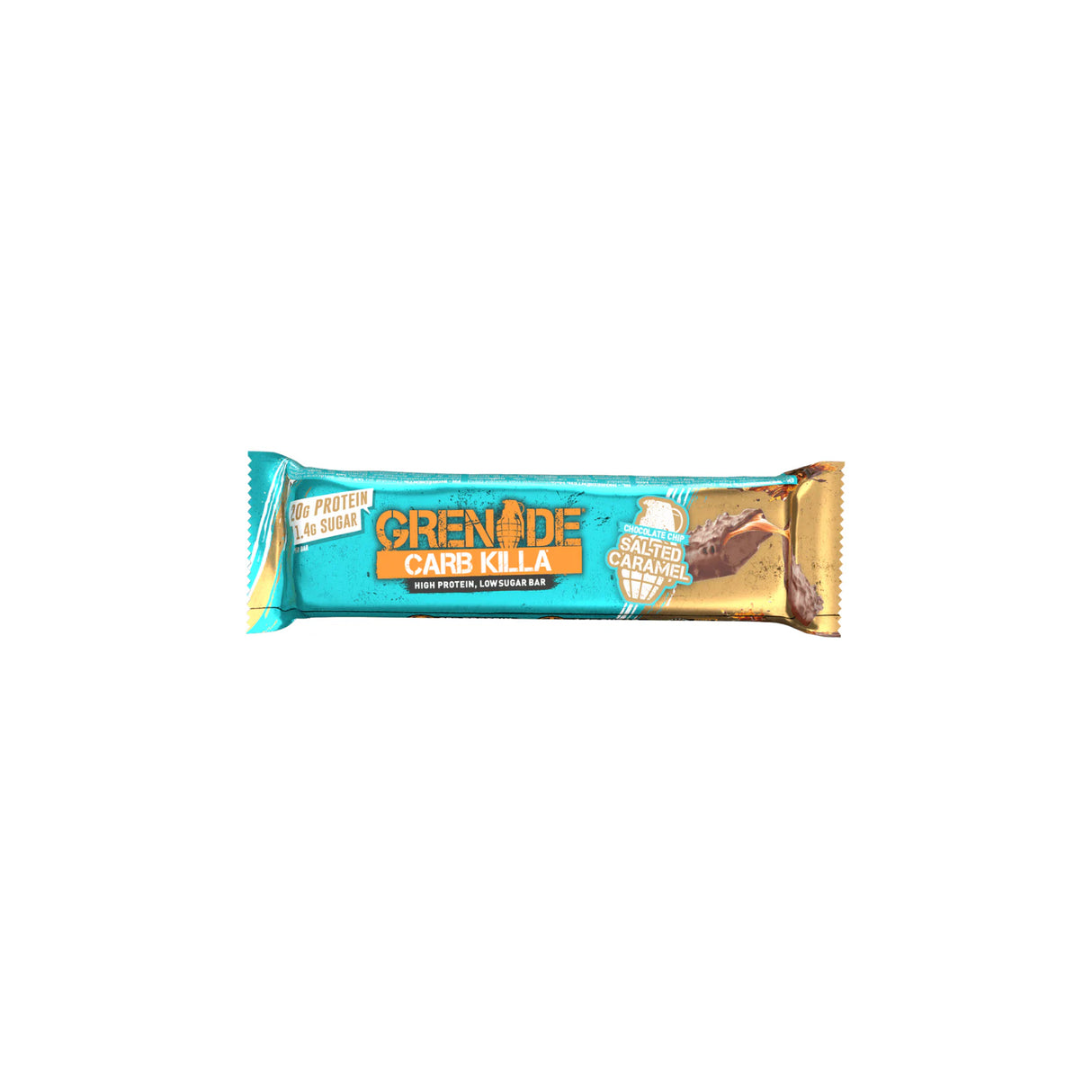 GRENADE CARB KILLA PROTEIN BAR CHOCOLATE CHIP SALTED CARAMEL