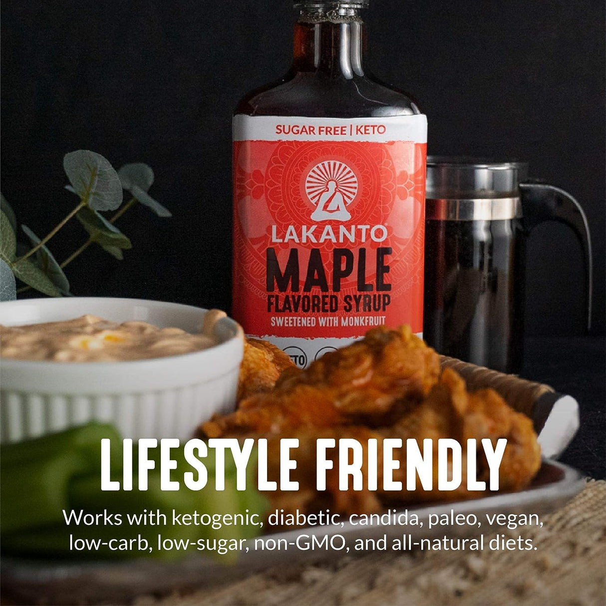 LAKANTO SUGAR-FREE MAPLE SYRUP